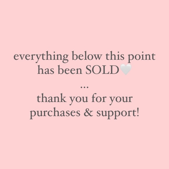 THANK YOU🤍 - Picture 1 of 1